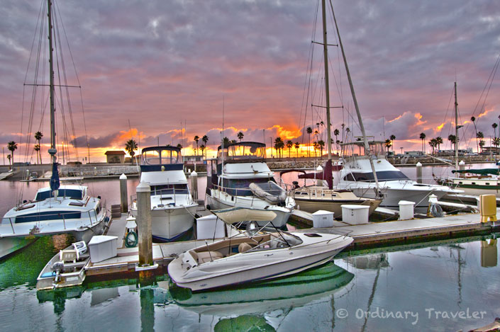 Oceanside Harbor at Sunset HDR Oceanside Harbor at Sunset HDR