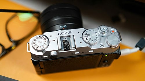 Fujifilm compact travel camera