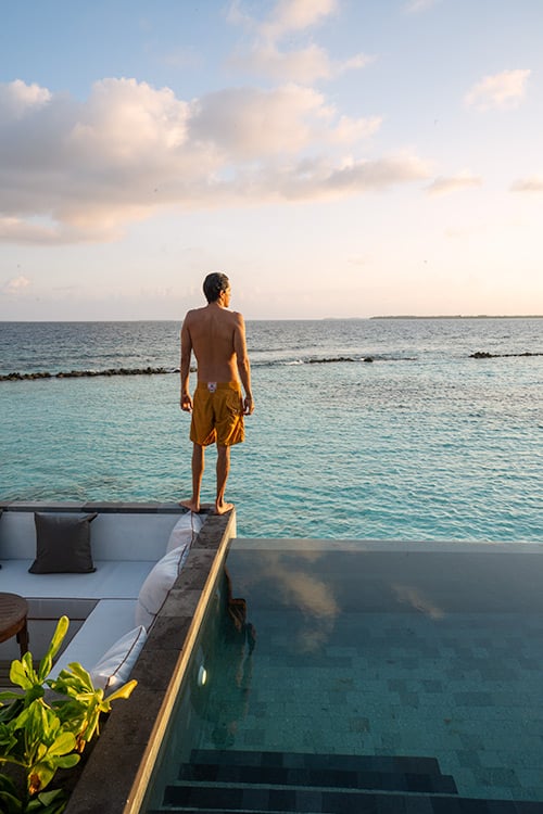 Inside The Maldives’ Most Romantic Private Islands Romantic Overwater Villa with Pool at Sun Siyam Iru Fushi Maldives