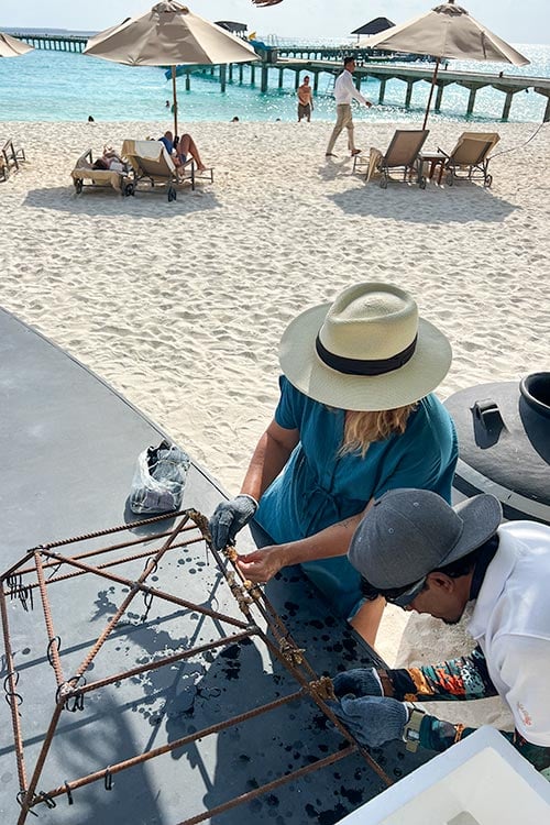 Sun Siyam Coral Restoration Project