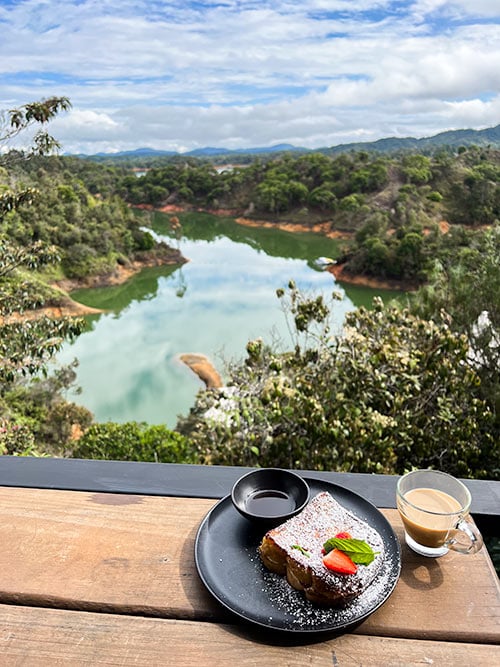I Stayed in a Dome House in Colombia - and It Was Pure Magic Bosko Guatape Colombia Breakfast View