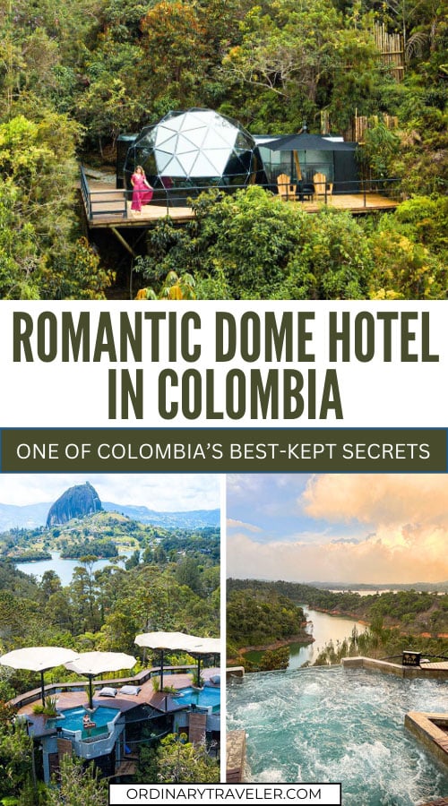 Romantic Dome Hotel in Colombia Guatape Bosko Dome Hotel
