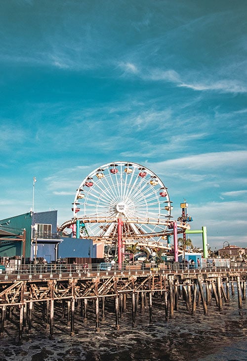 Santa Monica Pier USA