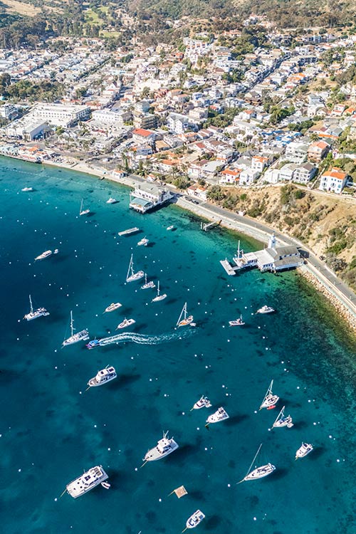 Helicopter Tour Catalina Island Avalon California